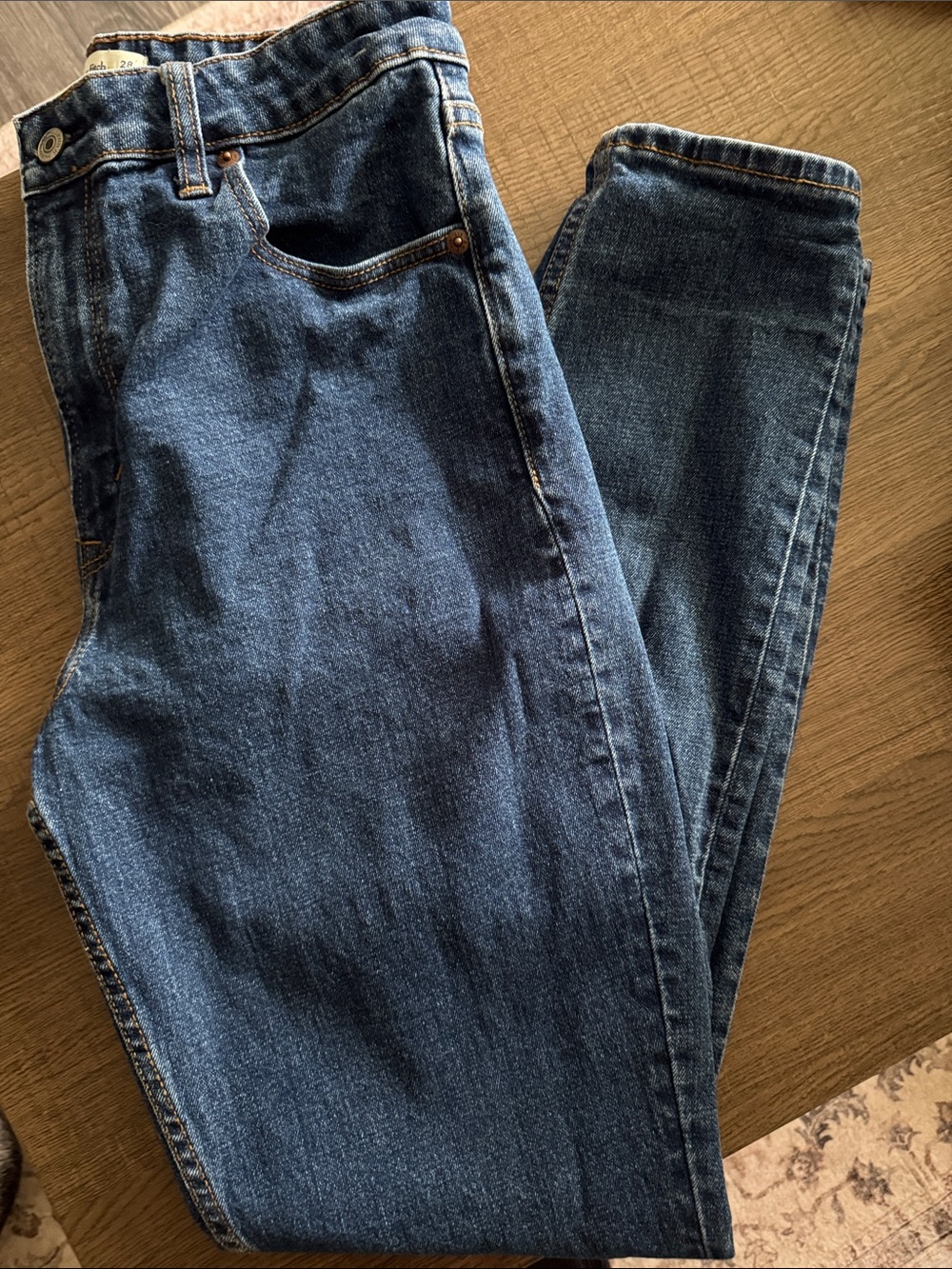 Abercrombie & Fitch Dark Blue Women's Jeans